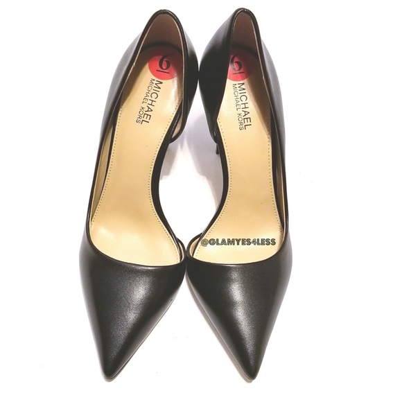 mk black pumps